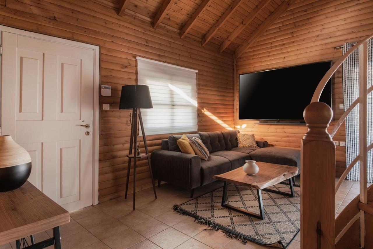 Wood House "Private Spa" Vergia Extérieur photo