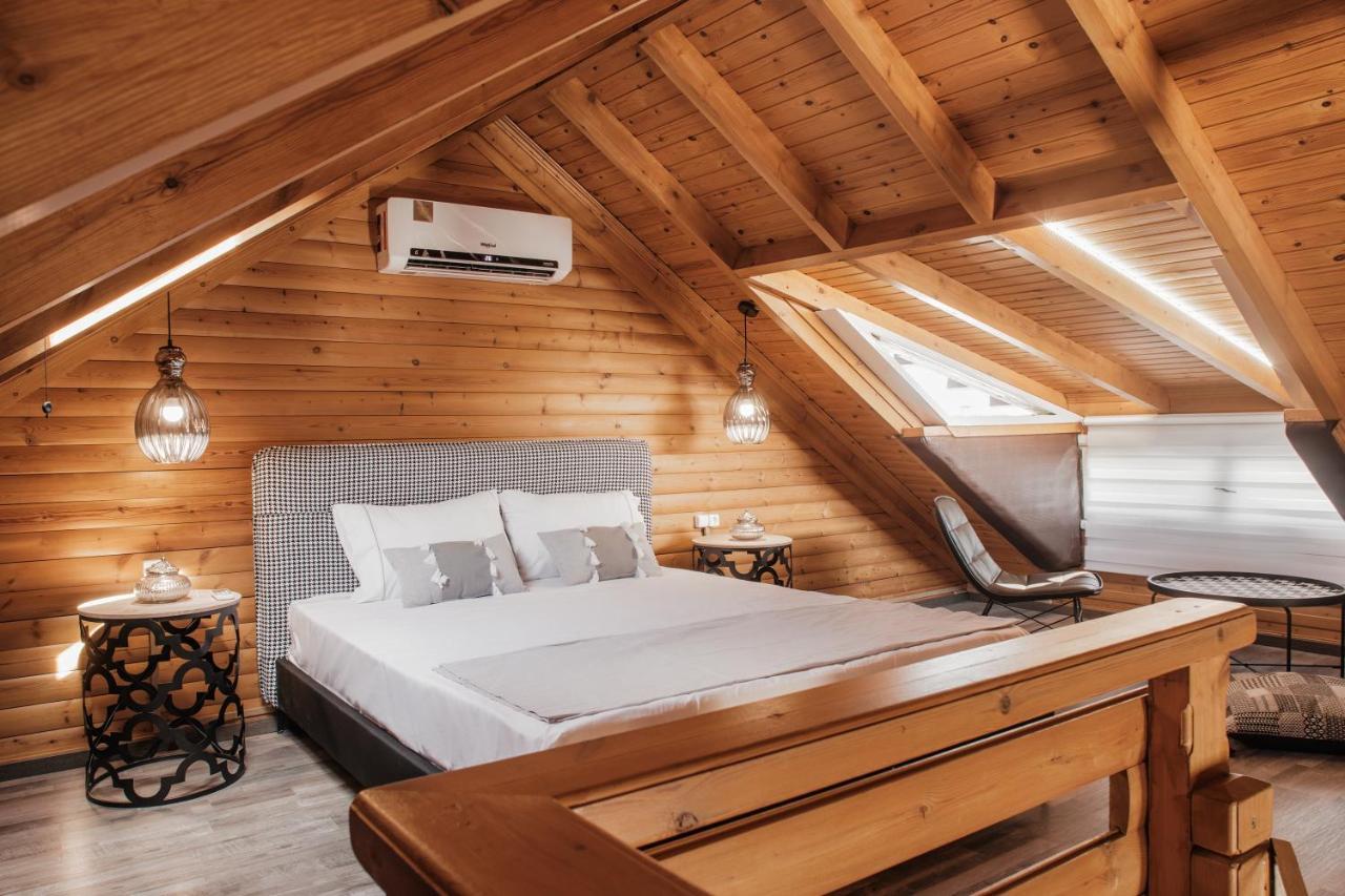 Wood House "Private Spa" Vergia Extérieur photo