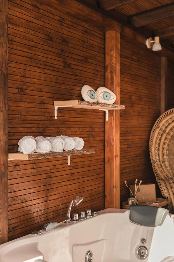 Wood House "Private Spa" Vergia Extérieur photo