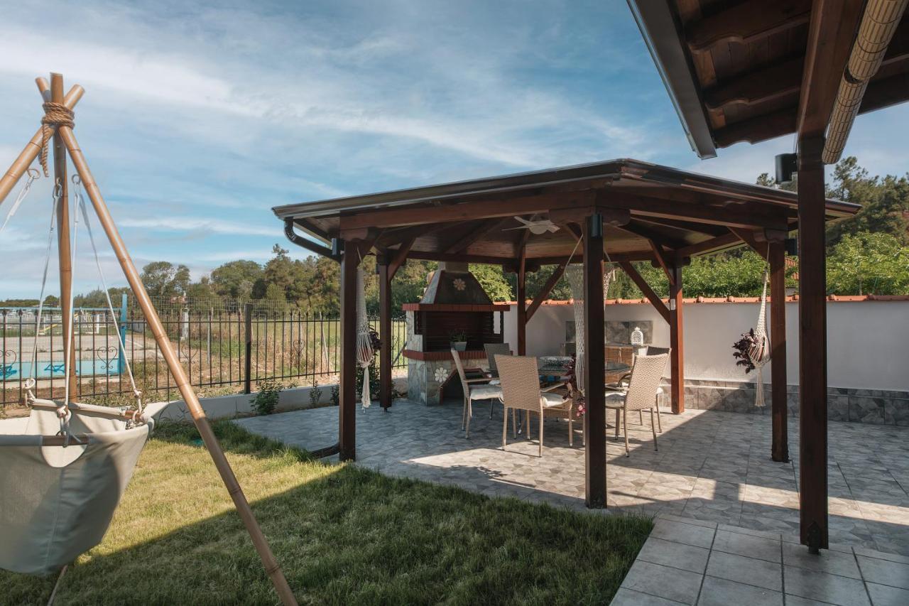 Wood House "Private Spa" Vergia Extérieur photo