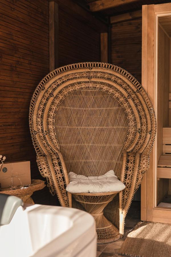 Wood House "Private Spa" Vergia Extérieur photo